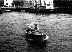 Michael Holdsworth and John Palmer, The vessel Gwynreta in Fredericia, 1950