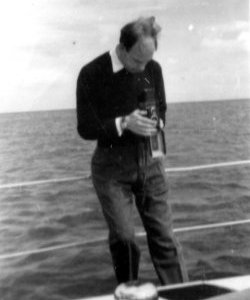 Ian Dallas, Aboard Gwynreta 1950