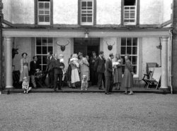 David Holdsworth's Christening, Scargill House, Kettlewell 1952
