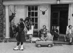 Porteus piping at Scargill House, Kettlewell, 1954