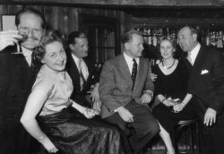 At Charmanna Bar, Arosa, Switzerland, 1955
