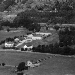 Scargill Cottages and Garden, 1955