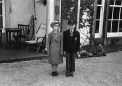 In School Uniforms, at Scargill 1956