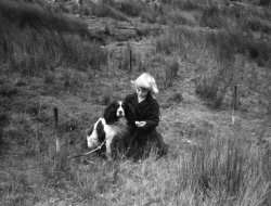 'Ray' and Ingrid Holdsworth on Conistone Moor