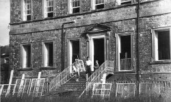 Repairing the Windows at Bellinter, 1957