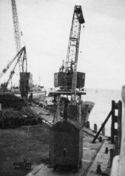 Dockside at Larne, 1958