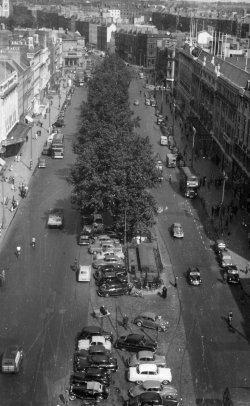 O'Connell Street, Dublin, Taken from Nelson's Pillar 1959