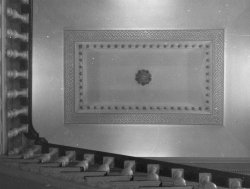Staircase and ceiling at Bellinter, 1960