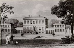 Engraving of Bellinter Park, Navan, Co Meath, Ireland